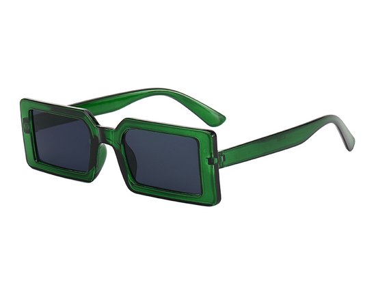 Vierkante Dames Zonnebril Vintage - Groen van VIER