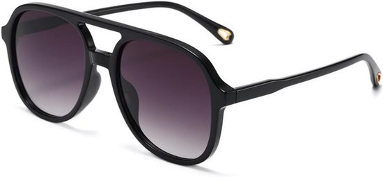 Vintage Gepolariseerde Aviator Zonnebril Oversized Dames Heren van Sojos