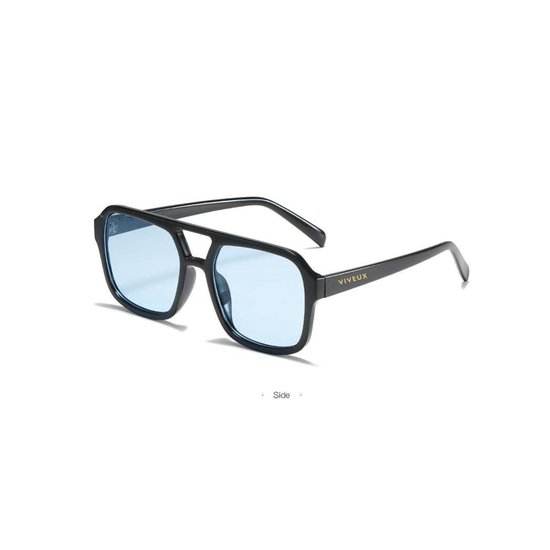 VIVEUX® Radiant Collection - Blauwe Zonnebril van VIVEUX