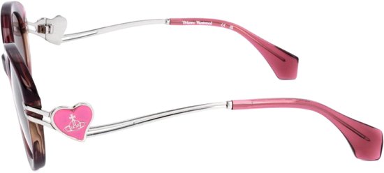 Vivienne Westwood VW5060 206 Zonnebril - Dames - Roze van Merkloos