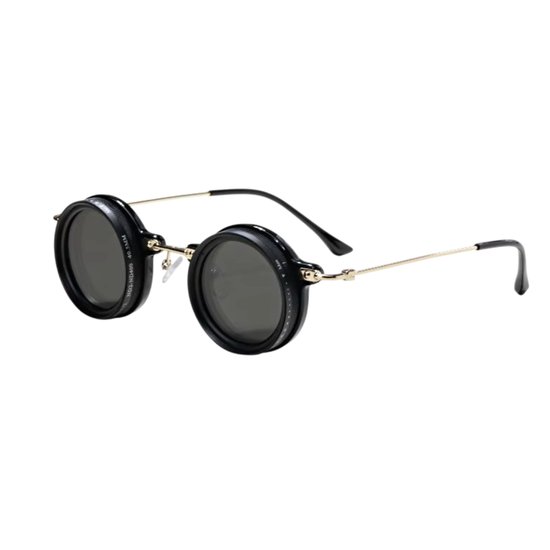 Vivva - Zonnebrillen Verstelbare Helderheid - 9 Niveaus Tint Regeling - UV400 Bescherming - Gepolariseerde Lenzen - Titanium Frame - TINGLAS van Merkloos