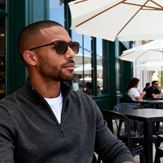 Walden Wade Zonnebril in Bruin met Schilpadmotief van Merkloos