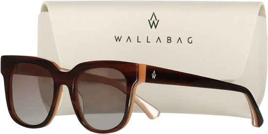 Wallabag Sunglass Everywear Brown van Merkloos