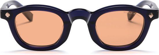 Walton & Mortimer® NO. 20 "Keaton" Midnight Blue Sunglasses van Walton & Mortimer