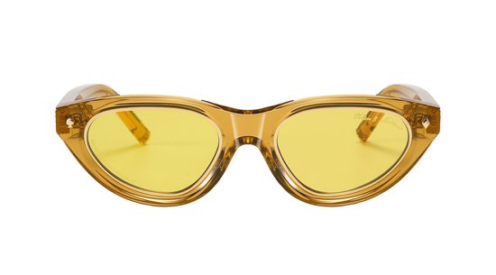 Walton & Mortimer® NO. 21 “The Widowmaker” Gold Champagne Limited Edition Sunglasses van Walton & Mortimer