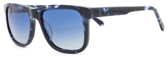 Wave Hawaii Acetat Houten Zonnebril Unisex Uv400 Zwart/blauw van WAVE HAWAII