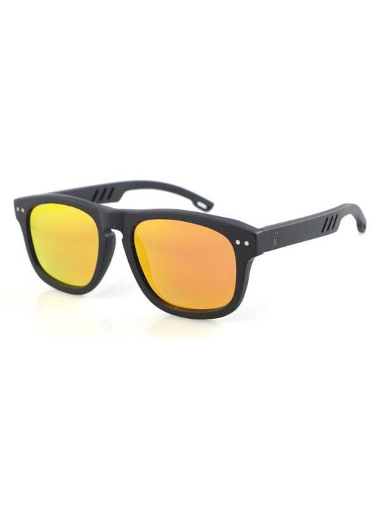 Wave Hawaii Alleys Bamboe Zonnebril Unisex Uv400 Zwart van WAVE HAWAII
