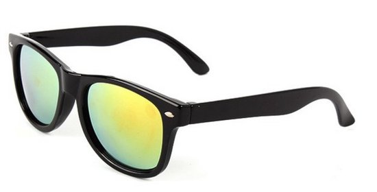 Wayfarer Zonnebril - Groen op Zwart van Ray-Ban