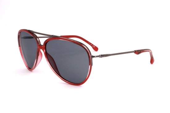 Web WE0060 66C SHINY RED 58/12/135 UNISEX Zonnebrillen van Merkloos