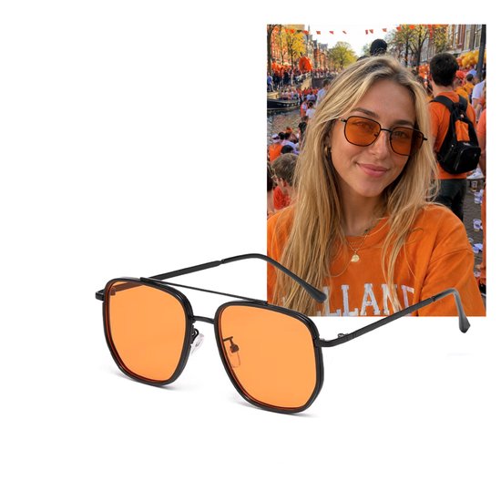 Wimpel Collection | Air Zonnebril Oranje Glazen | Unisex | WK 2026 & Koningsdag