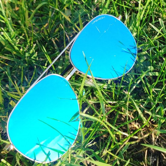 Wk High End Nylon Polarized Zonnebril met Zeeblauw REVO Coating-Hoge kwaliteit met gouden Zinc alloy Frame-Nylon polarized UV400 lens met anti reflectie laag met sterk flexibel vederlicht montuur-100% verwering van UVA,UVB,UVC