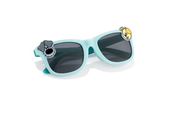 Woezel & Pip kinderzonnebril - blauw - sunglasses - zonnebril - 2 tot 5 jaar van woezel-pip