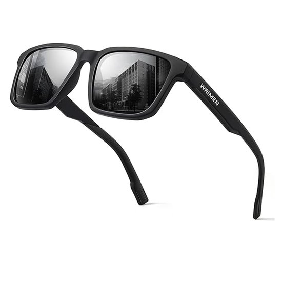 Wrimen Unisex Gepolariseerde Zonnebril – Volledig Scherm, UV400 Bescherming van Merkloos