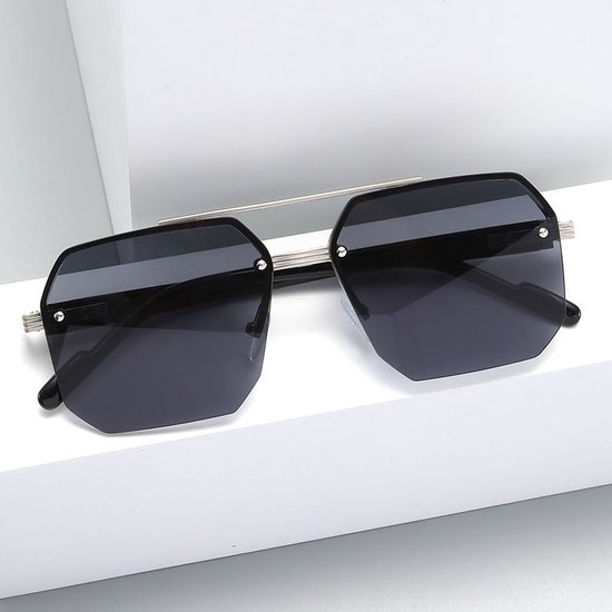 WVspecials zonnebril zwart - zonnebril heren - zonnebrillen - zonnebril heren sportief - zonnebril heren - Zonnebril Heren - 2024 - Gepolariseerde glazen - Zwart - Sunglasses