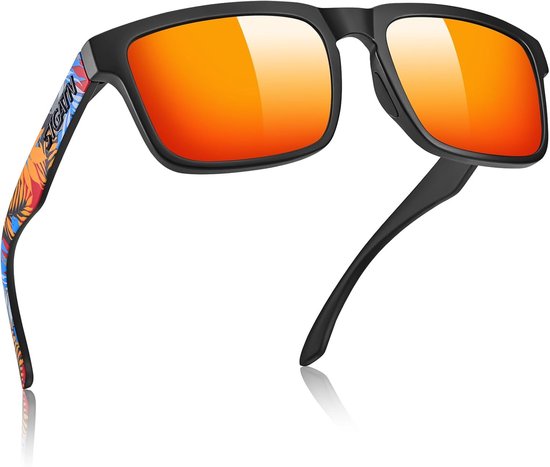 XL Zonnebril voor Mannen met Grote Hoofden – Gepolariseerd, UV-bescherming, 155MM Breed Frame voor Grote Gezichten, TR90 Ultralicht (Categorie 3) – Ideaal voor Sport, Autorijden, Vissen