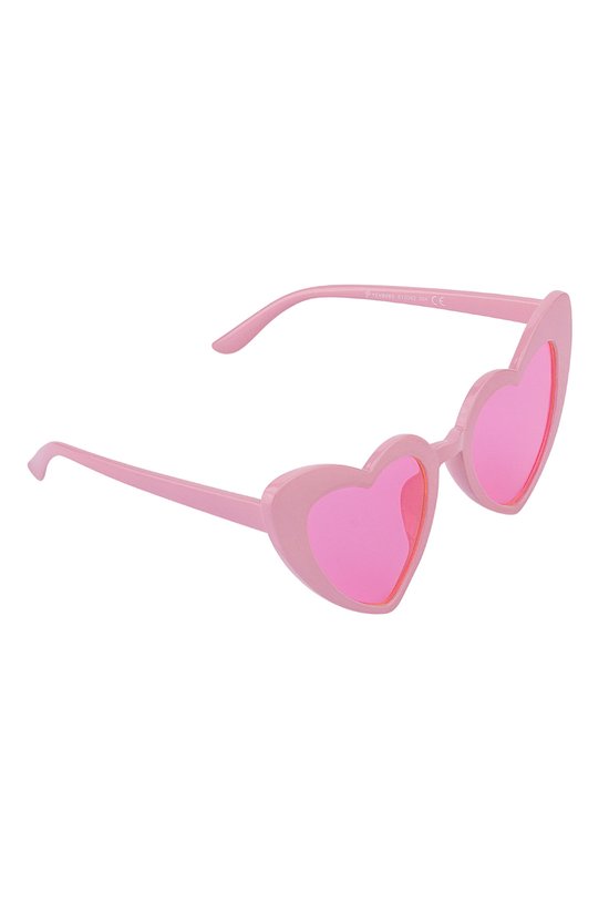 YEHWANG Zonnebril love is in the air - fuchsia van Ye