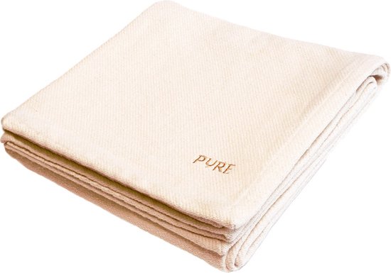 Yoga deken / meditatie deken eco naturel - Pure van Yogi & Yogini