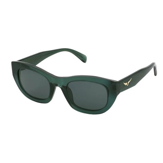 Zadig&voltaire Szv408 Dames Zonnebril Groen Green / CAT3 Vrouw