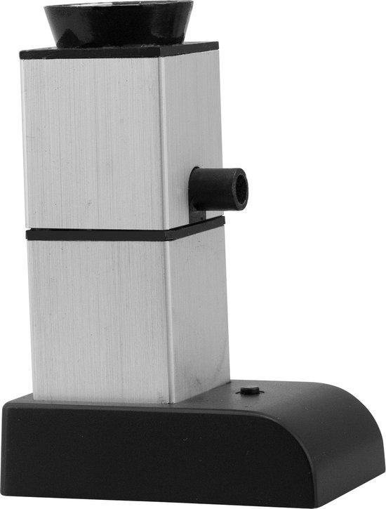 Ziva smoker koudroker vierkant staand Zilver - Smoking gun - Rookpistool van Ziva