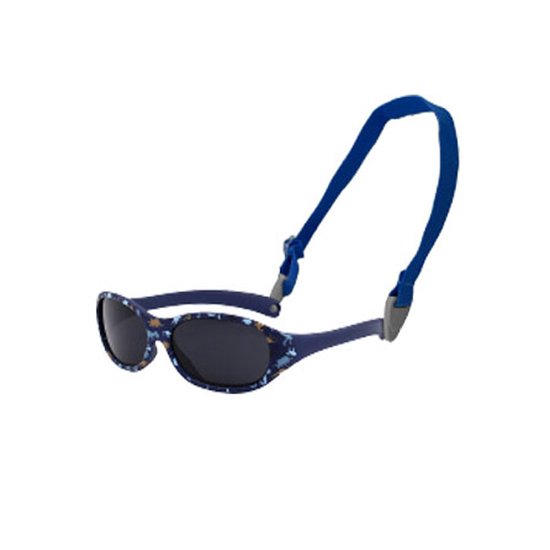 Zonnebril baby boy with strap | blauw van Babiators