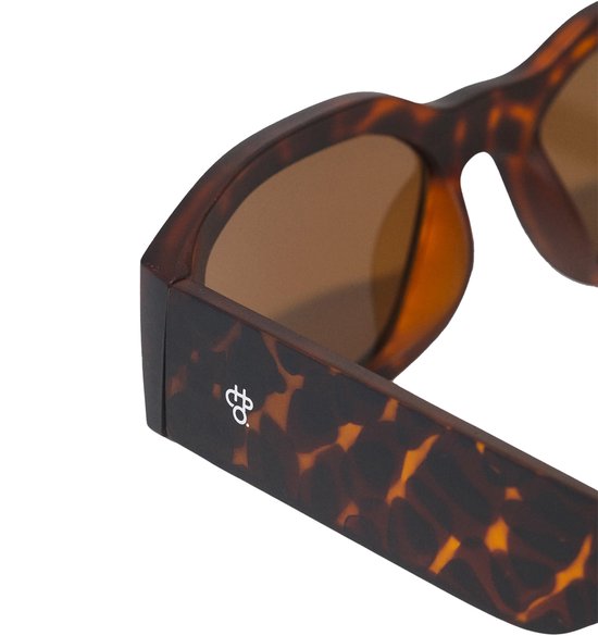 Zonnebril Brooklyn Turtle Brown van Merkloos