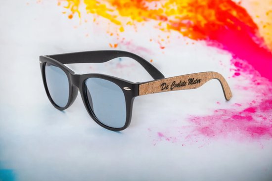 Zonnebril - De Coolste Meter met brillendoos | Meter vragen | Cadeau | Origineel | Geschenkbox | Kurk | Duurzaam | Verjaardag | Laser | Graveren | Wil jij mijn Meter zijn van Cadôrn