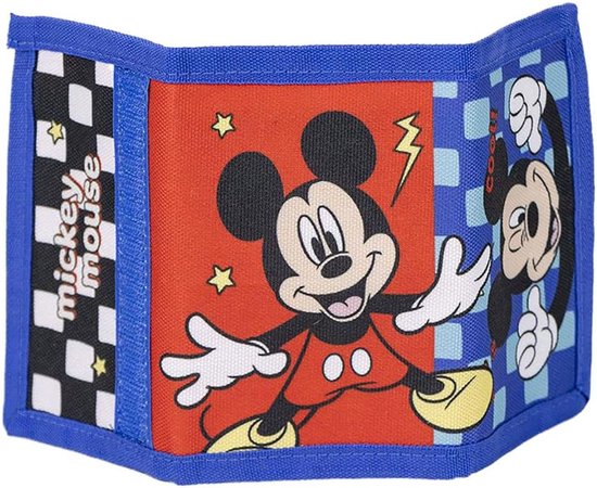Zonnebril en Portemonnee Set voor Kinderen met Micky Mouse Opdruk van Merkloos