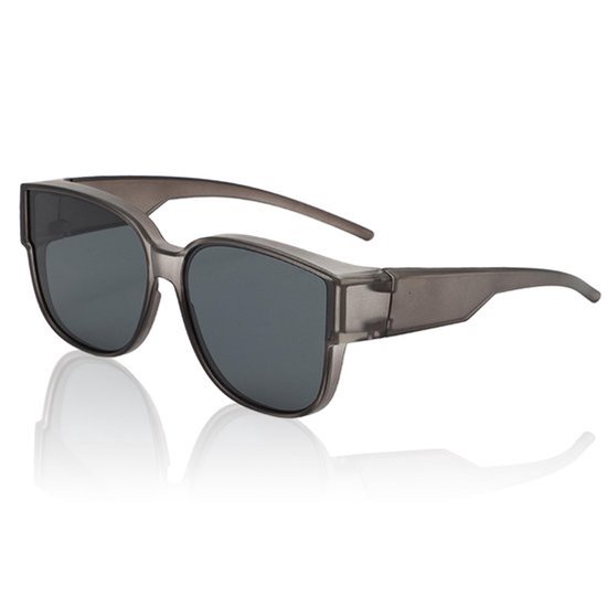 Zonnebril Gepolariseerd - Overzet Zonnebril Dames - UV-bescherming - Wrap Over Bril - Lichtgewicht - Comfortabel TR-frame - Overzetzonnebril