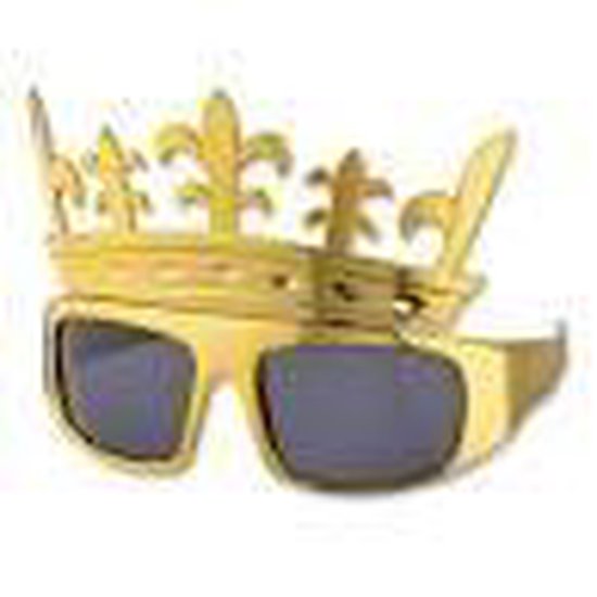 Zonnebril - Goud -  Kroon Met 100 % UV-Protection van Merkloos
