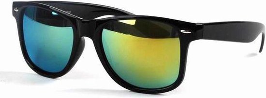 Zonnebril Goud Spiegel van Ray-Ban