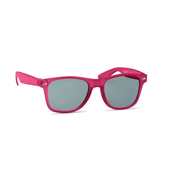 Zonnebril - Heren - Dames - Festival - Classic model - Pride - Duurzaam - RPET - Roze van PEOCIO