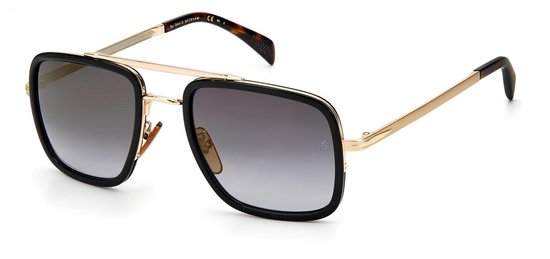 Zonnebril Heren David Beckham DB-7002-S-RHL-FQ Gouden ø 54 mm van Merkloos