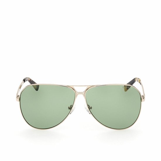 Zonnebril Heren Guess Gouden Ø 61 mm