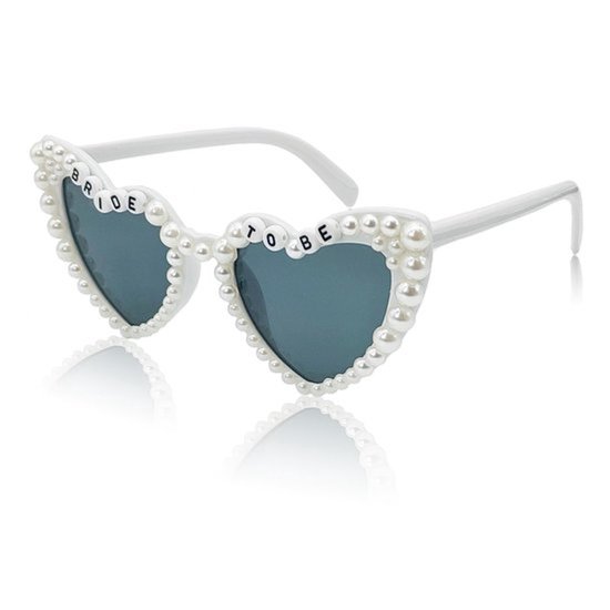Zonnebril Heren/Dames - Hartvormige Zonnebril - UV 400 Bescherming - Lichtgewicht Frame - Perfect voor Vrijgezellenfeest - Comfortabel Draaggevoel