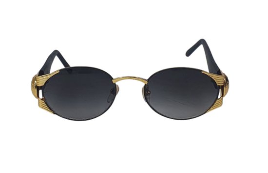 Zonnebril JOSH - UV 400 - Zwart / Goud - Trendy Bril Met Stoere Look - Normaal Model - Shades - Unisex van JOSH