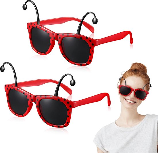 Zonnebril Luau Hawaïaanse feestelijke grappige bril zomer strand thema van Folat