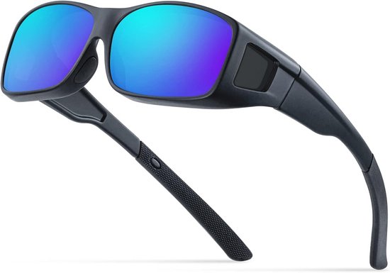 Zonnebril met 100% UV-bescherming en anti-schittering - TR90-montuur voor mannen en vrouwen van Merkloos