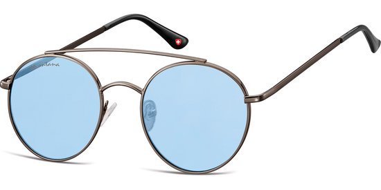 Zonnebril Montana FS84 metaal blauw van Montana.