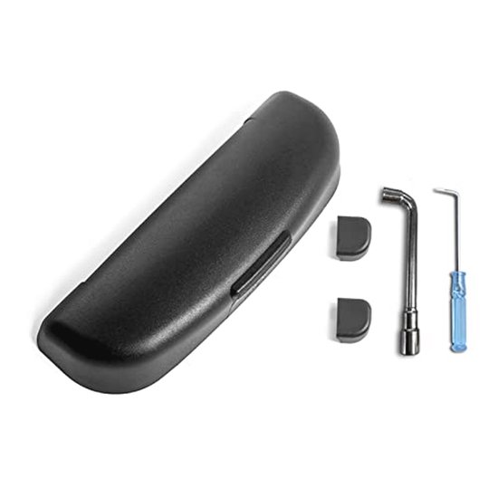 Zonnebril Organizer voor Volvo Accessoires - Auto Interieur Opslag Grijs/Zwart van Merkloos