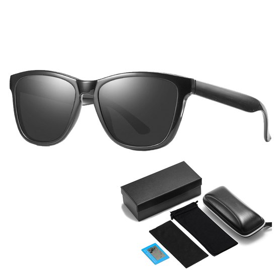 Zonnebril - Piloten Zonnebril - Polariserend, UV400, voor sport en dagelijks gebruik - 1 paar - zwart, zwart groen, zwart blauw, zwart zilver van Nordlig.