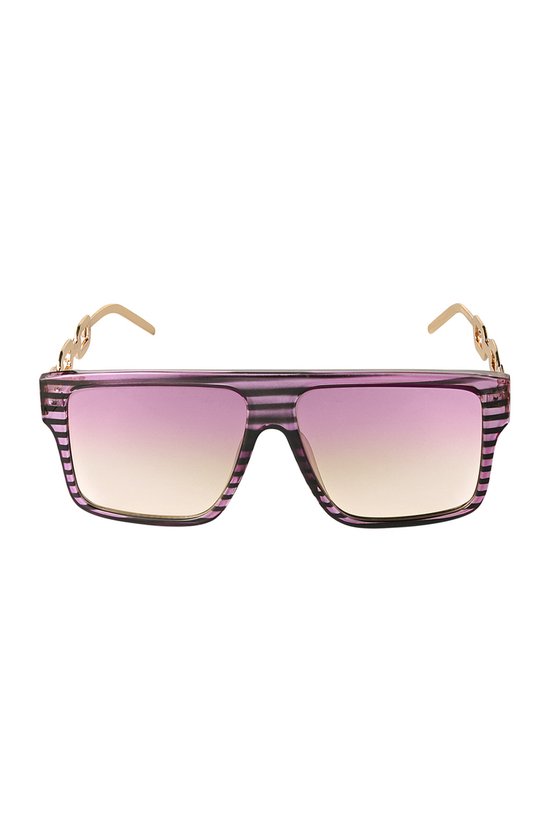 Zonnebril poot met schakel - zwart/roze van Vero Moda