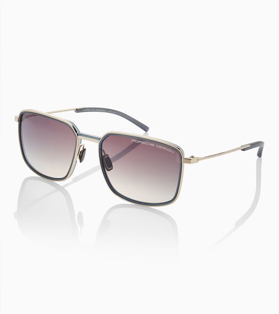 Zonnebril Porsche Design P8941 D 226-58-19-145 donkerblauw/goud van Porsche Design
