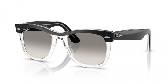 Zonnebril Ray-Ban 0RB2240 129432 Wayfarer Black on Transparent van Merkloos