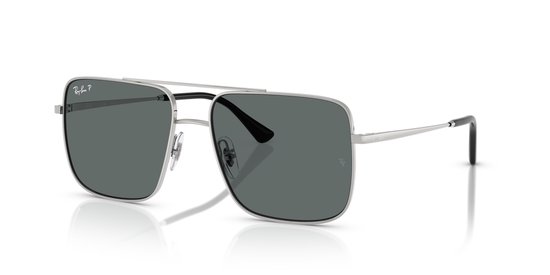 Zonnebril Ray-Ban -RB3758-003/81- ARI Silver dark grey polar van Ray-Ban