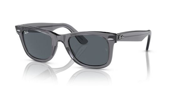 Zonnebril Ray-Ban Wayfarer 0RB2140 - 6773R5 50 Transparant Grey/Blue van Merkloos