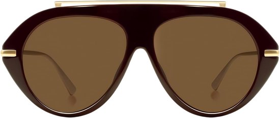 zonnebril, Retro aviator zonnebril & vliegeniersbril voor dames en heren, Grote vintage jaren 70 gouden zonnebrillen voor zon- en modestijl