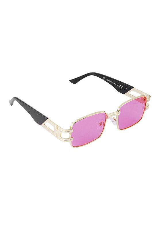 Zonnebril simple metal essential - fuchsia van Parfois