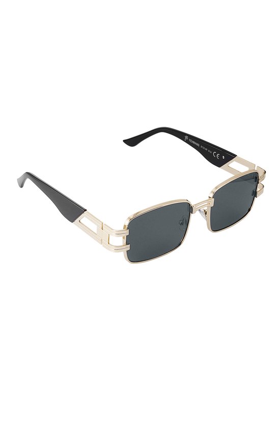 Zonnebril simple metal essential - zwart goud van Parfois