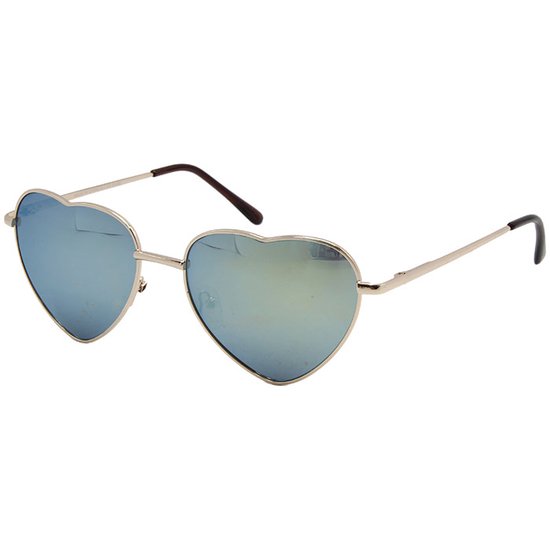 Zonnebril sky hearts | blauw van Babiators