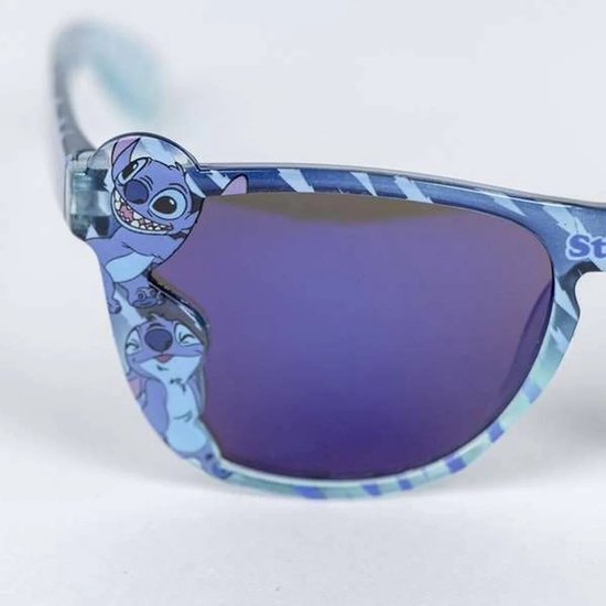 Zonnebril Stitch voor kinderen - Blauw - 100% UV bescherming - Duurzaam van Merkloos